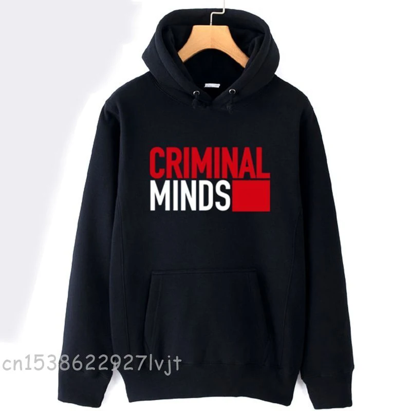 

boys man male hoodie Sweatshirt criminal minds Autumn Winter fleece Hoodies couple Clothes