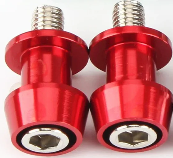 8MM Red Универсальный ЧПУ m8 8 мм винты мотоциклетные маятниковые Катушки слайдер подставки винт для SUZUKI GSX-S750 GSX S750 GSX-S 750 GSXS750 - Цвет: 8MM Red