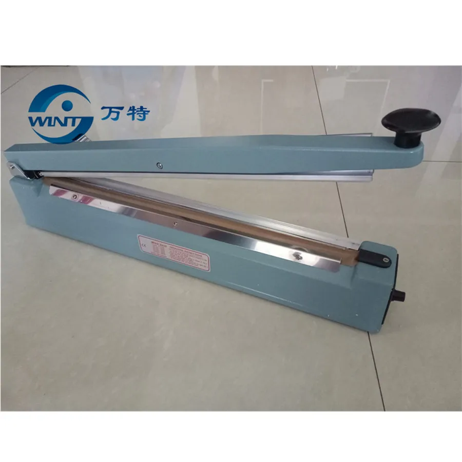 KS-500MM Hand Impulse Sealer With Cutter Handheld Heat Impulse Manual sealing machine Aluminum body 3