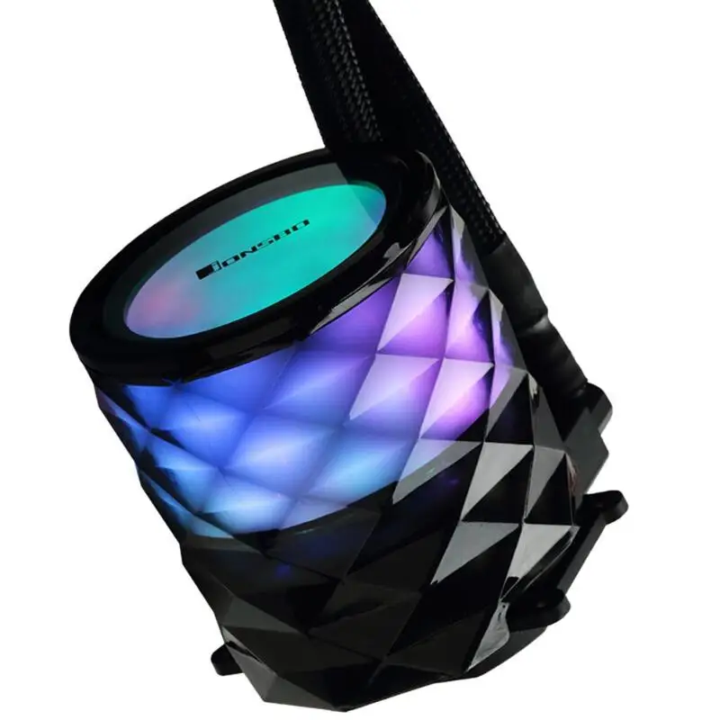 JONSBO TW3-120 RGB вентилятор процессора кулер воды интегрированный ПК чехол жидкостный радиатор