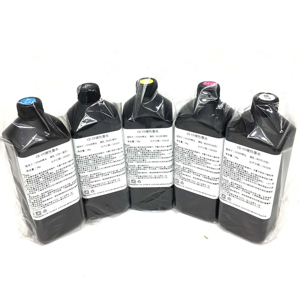  LED UV Ink for EP Printhead DX5 DX7 XP600 Head 1000ML Per bottle - 33011020981
