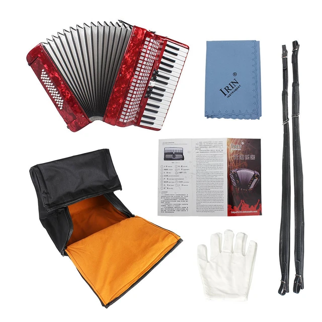 M Mbat Bayan Accordion 60 Bass Professional Adult Playing Accordion With  Box Keyboard Instrument Accordion Set Music Gift - Accordion - AliExpress