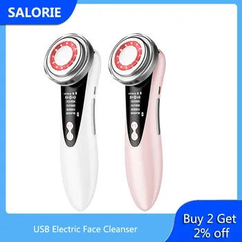 

USB Facial Massage Tool Face Cleansing Brush Electric Clean and Clear Face Wash Pore Cleaner Skin Care Tools Beauty Instrument