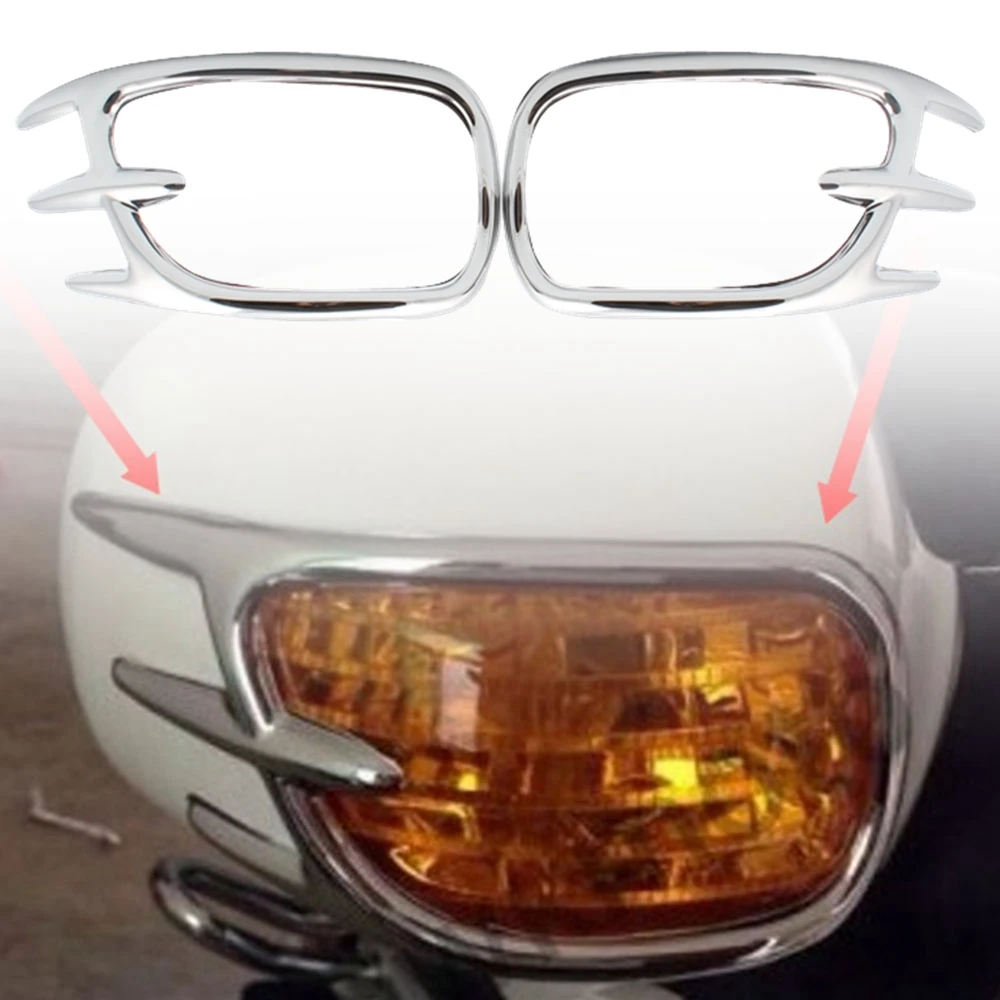 GL1800 Motorcycle Turn Signal Light Decoration Adornment Trims For Honda Goldwing GL 1800 Gold Wing 2001-2011