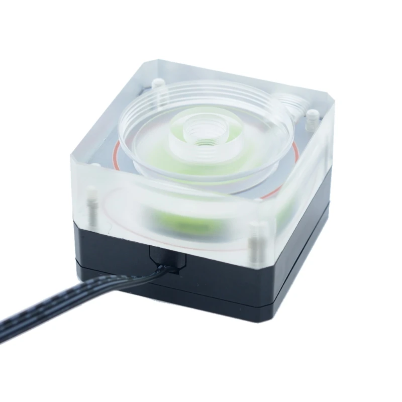 Drone Water Pump PUB-SZM6 Water Cooler Water Pump Ultra-Thin PWM Speed Control 4cm Thick Flow 500L Support OD50 Tank