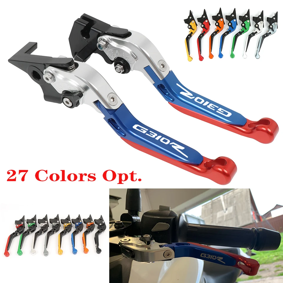 Leve Freno E Frizione CNC Per BMW G310R G310GS 2017-2020 – Regolabili, Corte E In Alluminio, Accessori Moto