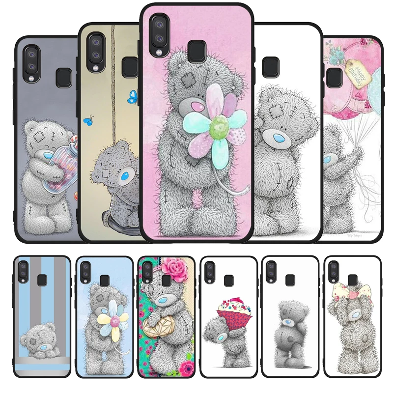 Мягкий чехол Tatty Teddy Me To You Bear для Samsung A10 A30 A40 A50 A70 M10 M20 M30S M40 A01 A21 A31 A51 A71 A20E черный |