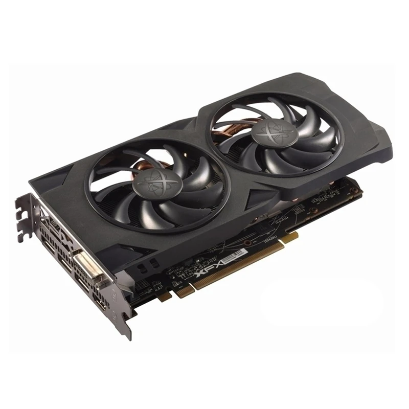 Buy  Original XFX RX 480 8GB Video Cards AMD Radeon RX480 8GB Graphics Screen Cards GPU PUBG Desktop PC 