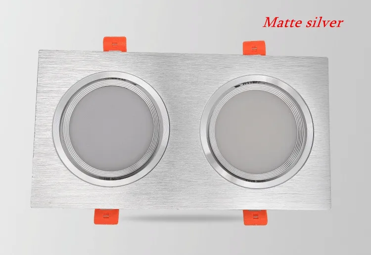 双头可调筒灯射灯COB天花灯嵌入式过道20_10cm方形双孔格栅斗胆灯-tmall_12