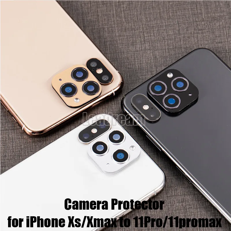 50 шт. для iPhone X XR XS Max Защита объектива камеры Второе изменение для iPhone 11Pro Max Защита камеры закаленное стекло объектива