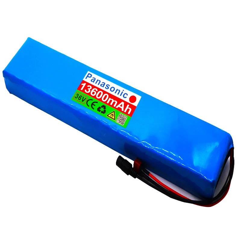 Panasonic е-байка 36В 13.6Ah 500W Высокая Мощность 42В 18650 ионно-литиевая аккумуляторная батарея, фара для электровелосипеда в электрический велосипед Скутер с BMS