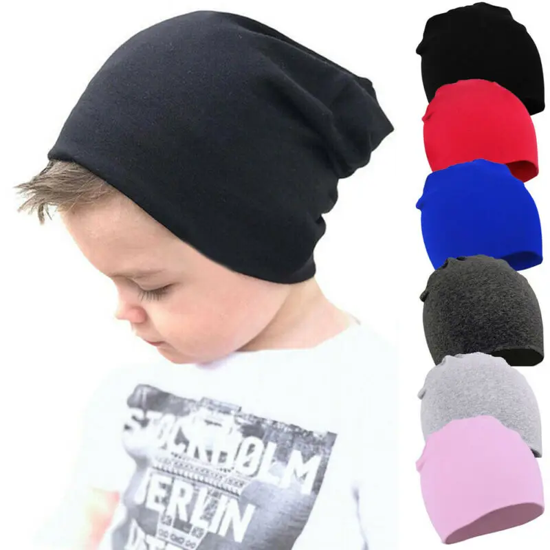 baby boy cotton beanie hats
