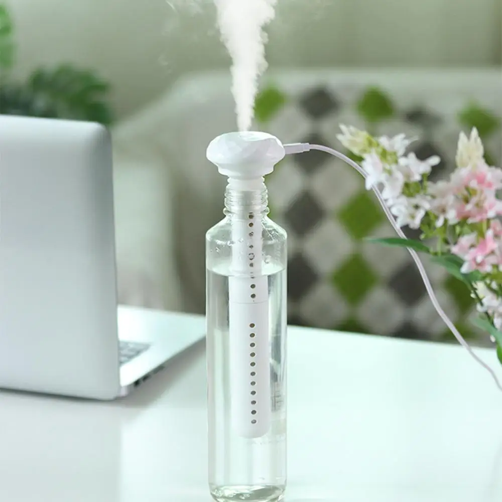 

1 Pc Mini Humidifier Portable Air Humidifier Mini USB Powered Atomizer 35ml/h Home Office Room Car Bottle Humidifier