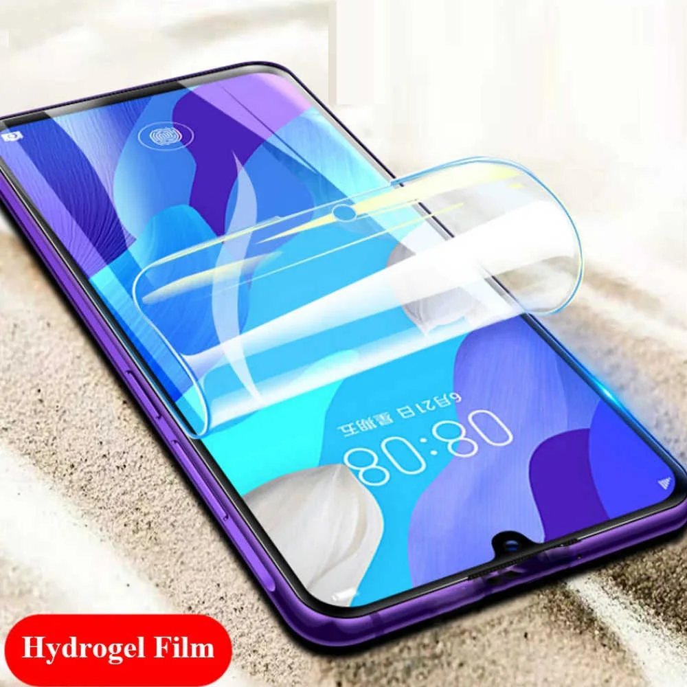 

film For HTC Desire 19 Plus Hydrogel Film screen protector full cover For HTC Desire U19E Hydrogel Film protect film Not Glass