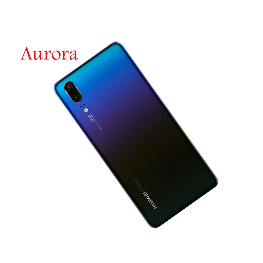 Чехол для huawei P20, стеклянная крышка для задней двери, чехол для huawei p20, Задняя стеклянная крышка для корпуса, запасная крышка для объектива камеры