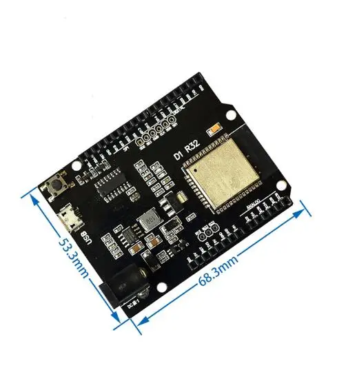 1pcs Wemos D1 ESP32 ESP-32 WiFi Bluetooth 4MB Flash UNO R32 Board Module CH340 CH340G Development For Arduino | Электронные