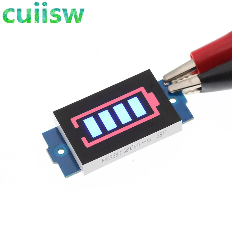 1S 2S 3S 4S 18650 Lithium Battery Capacity Indicator Module 16.8V Blue Display Electric Vehicle Battery Power Tester battery tester,lithium battery tester