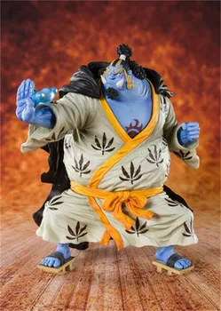 

One Piece 20th Anniversary Jinbe Action Figure 1/8 scale painted figure Anime Ver. Jinbe PVC figure Toy Brinquedos Anime