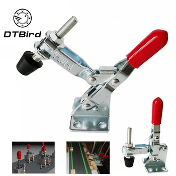 

1pc 27kg 50kg 90kg Anti-Slip U Shape Toggle Clamp Holding Capacity Push Pull Toggle Clamp Vertical/Horizontal Type for Hand Tool