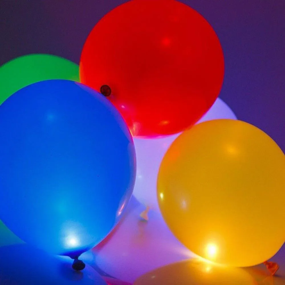 Горячая Распродажа 10/50 лотерея высокий яркий воздушный шар светодиодный вспышка лампа в форме воздушного шарика подарочная упаковка фонарик воздушный шар украшение