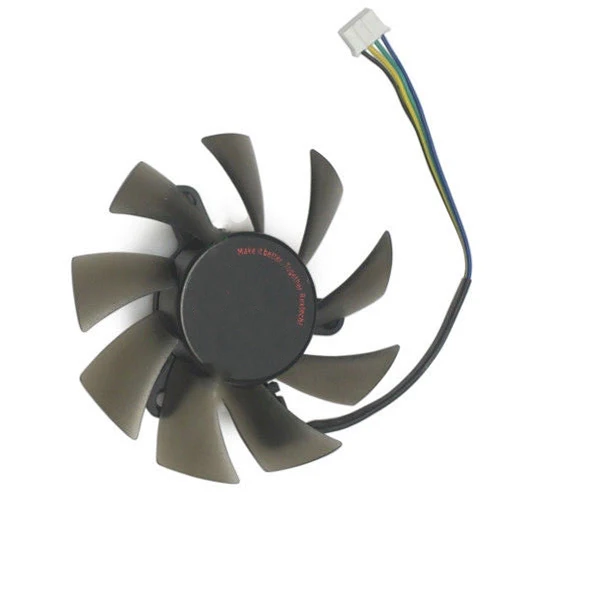 Охлаждение PLA08015B12HH 75 мм R128015SU FD8015U12S 8015 для ASUS GT720 GT730 HD7750 R7 240 EAH6570 EAH6750 EAH6850