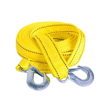 

1pcs Trailer Rope Practical Durable Outdoor Nylon Winch Cable Car Tow Rope Emergency Kit with Hooks for Car Truck A30