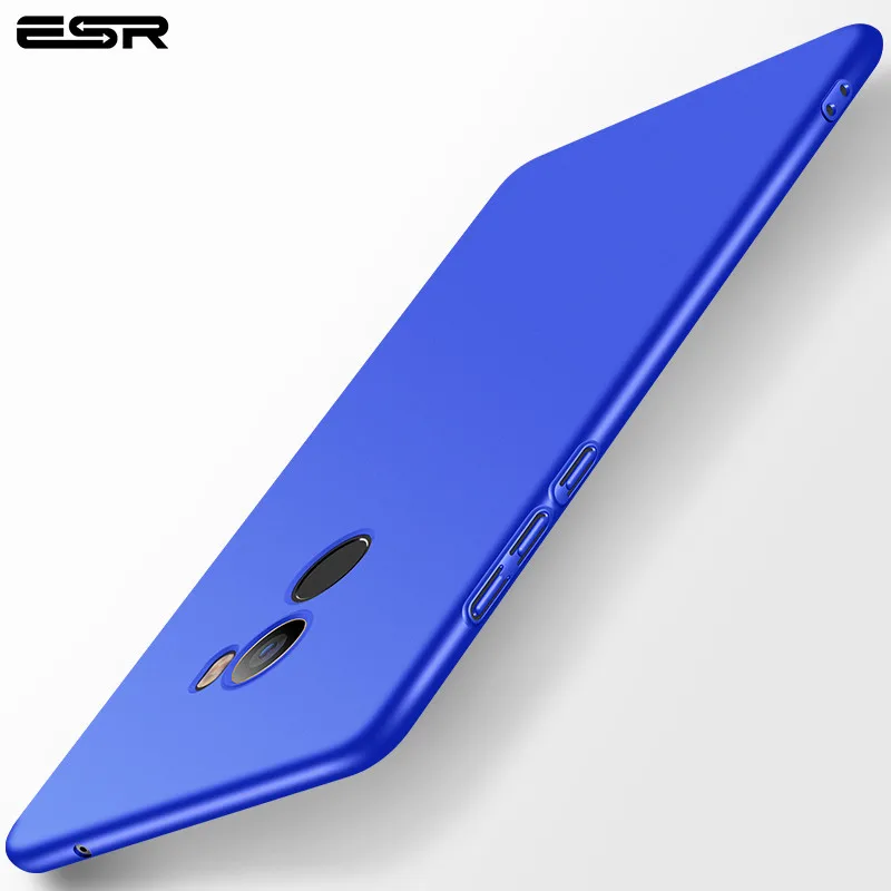 ESR для Xiaomi mi Mix 2 Чехол для Xiaomi mi x 2 Чехол Ультра тонкий полная защита ПК Матовый Жесткий защитный чехол для mi x2 - Цвет: Blue