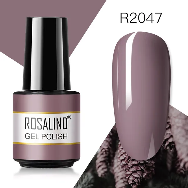 ROSALIND Gel Nail Polish 7ML Matte Base Top Coat For Soak Off Gel Polish UV LED Gel Semi Permanent Varnishes Design Nail Art RAR2047