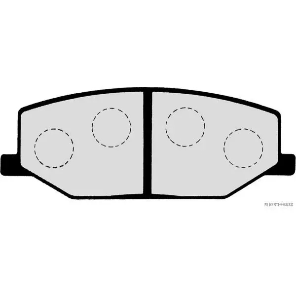 Колодки тормозные SUZUKI JIMNY/SAMURAI 88- передние NIPPARTS J36