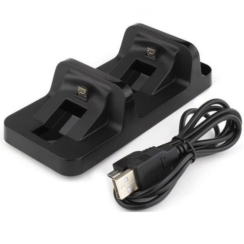 USB двойная зарядная док-станция Подставка держатель 5 В питания зарядное устройство для SONY Playstation4 беспроводной контроллер для PS4 Pro тонкий