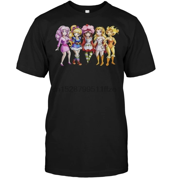 Футболка Jem Rainbow Brite Strawberry Shortcake And Sheera | Мужская одежда