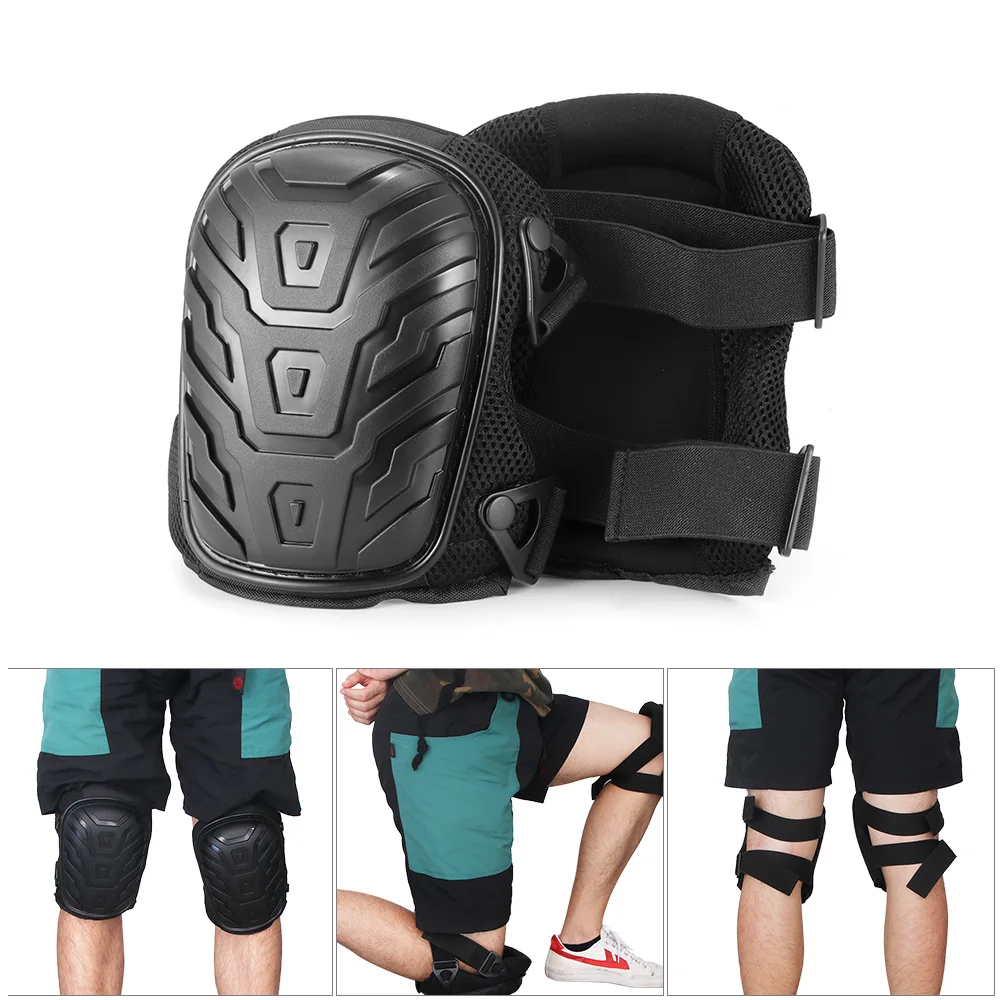 

Knee Pads Easy To Adjust Comfort Safety Widely Use Durable Comfortable TPR Shell Oxford Fabric EVA Lining Beautiful Practical