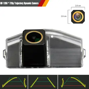 

HD Golden Car Rear view Reverse Backup Camera For Mazda 3 2 Hatchback Sedan 2012 3 Hatchback 2010 with Dynamic track line