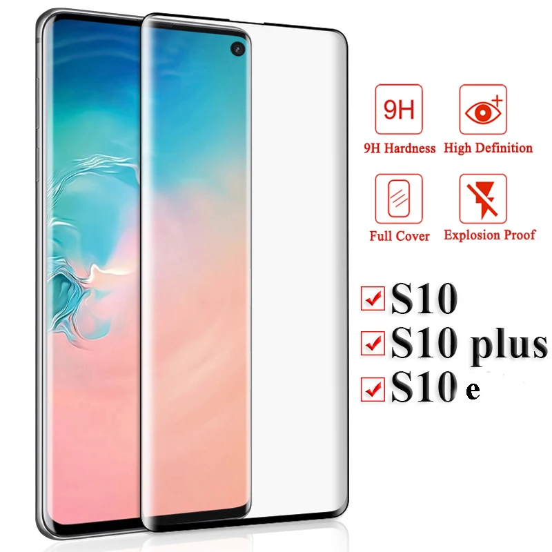 Защитное стекло для Samsung Galaxy S10 Plus S10E Note 10 защитная пленка экрана plus Lite E|Защитные