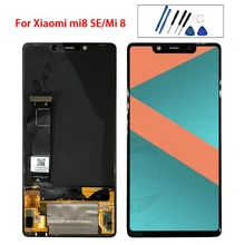 AMOLED дисплей для xiaomi mi 8 SE ЖК-дисплей mi 8SE сенсорный экран дигитайзер+ рамка xiaomi mi 8 SE ЖК 8SE замена экрана