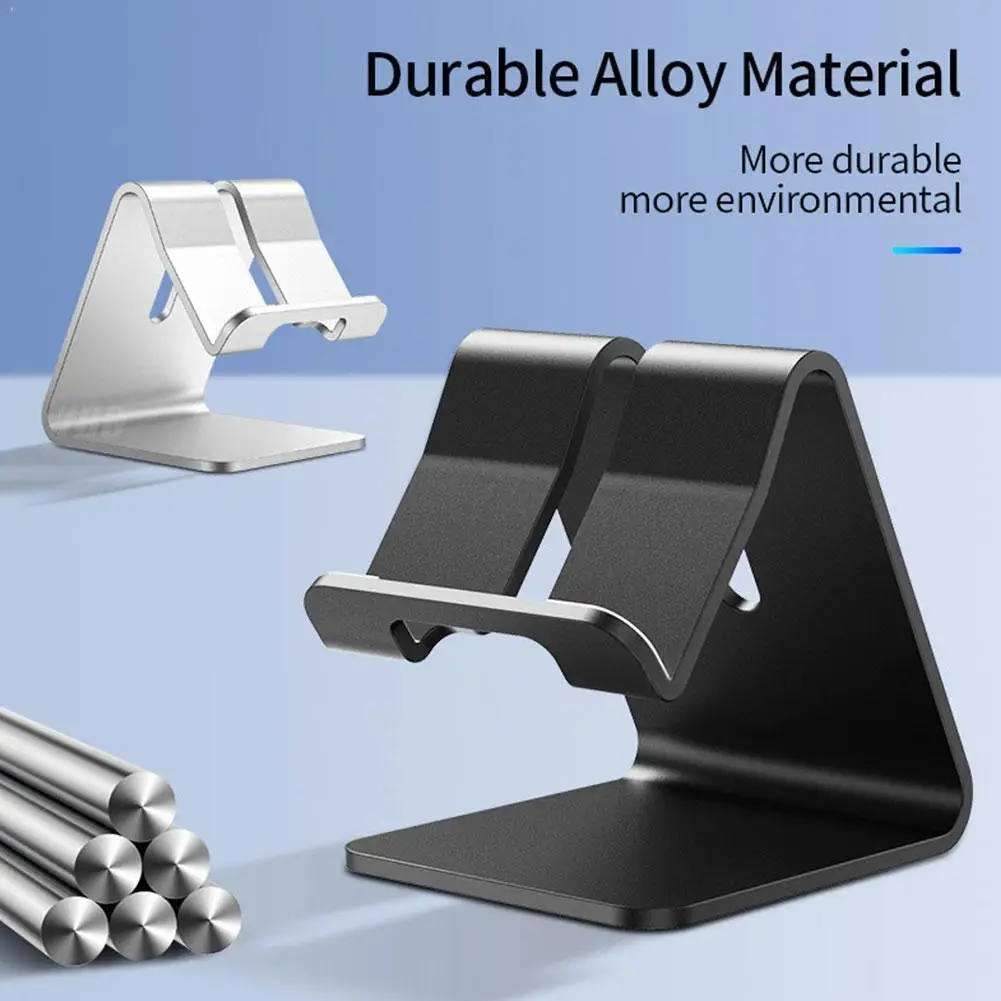 1PC Universal Phone Holder Durable Cellphone Stand Phone Sturdy Holder Alloy Table For PC Mobile Desk Mount Aluminum stand I3G1 1PC Universal Phone Holder Durable Cellphone Stand Phone Sturdy Holder Alloy Table For PC Mobile Desk Mount Aluminum stand I3G1
