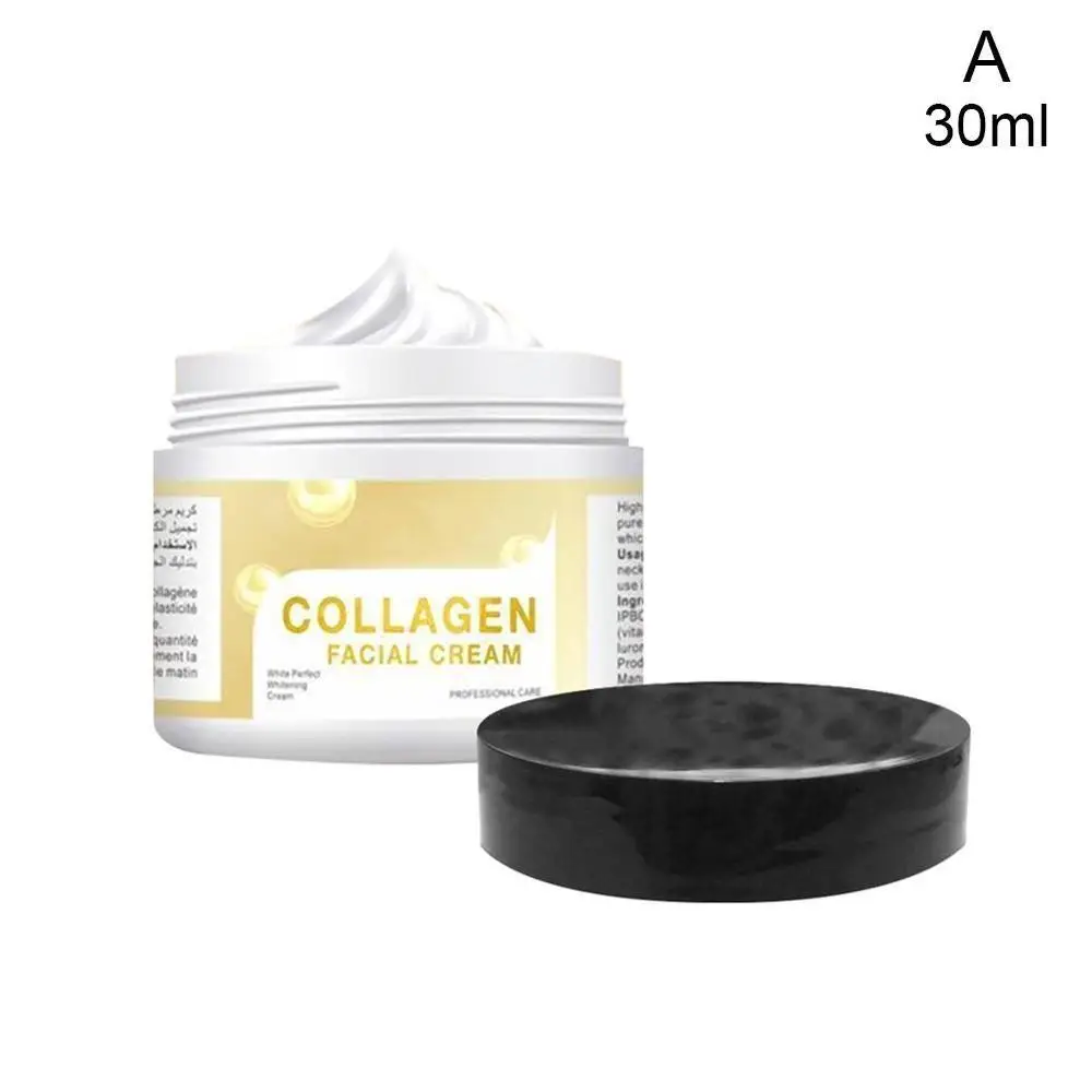 30ml Коллагеновый крем для лица Уход за кожей увлажняющий крем против морщин для лица укрепляющий увлажнитель для лица лифтинг - Цвет: 30ml