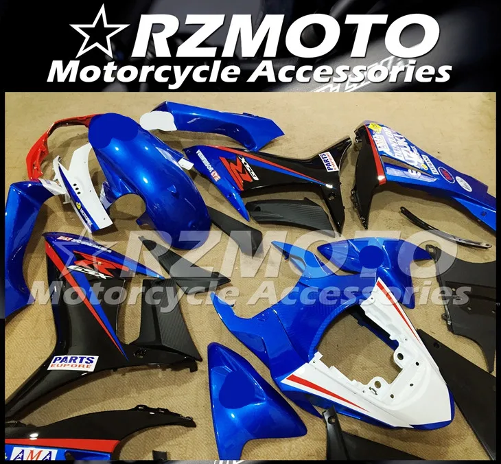 ABS мотоцикл обтекатель комплект для SUZUKI GSXR600 750 L1 L2 L3 2011- год кузов литьевая форма Магазин № 1193