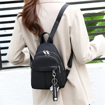 

2020 New Arrival Women Bag Classic Lady Mini Backpack Popular Sunflower Widget Pure Color Backpack