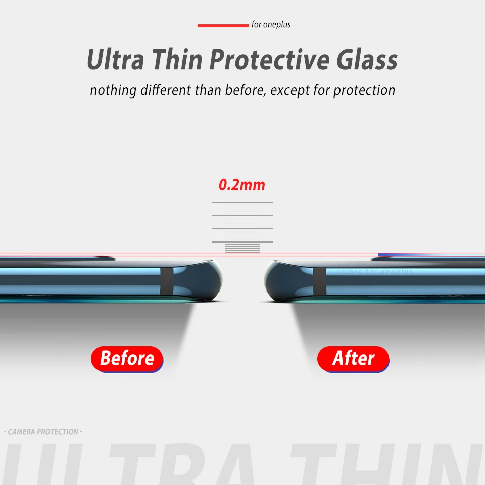 Camera Glass for Oneplus 7T 7 pro Tempered Glass Camera Lens Glass Protector Protective Glass for OnePlus 7T pro Protective Film