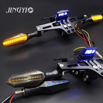 

CNC Motorcycle license plate frame for honda cr125 bmw gs 1200 yamaha mt07 aprilia rsv1000r suzuki gladius kawasaki ninja 250r