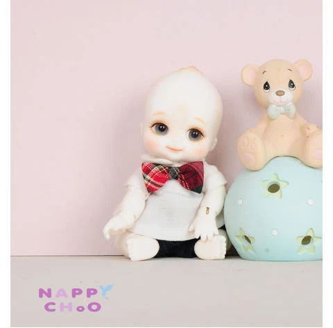 Полный набор высшего качества 1/12 bjd Детская кукла подгузник choo кукла милый младенец лучший подарок манекен детская игрушка