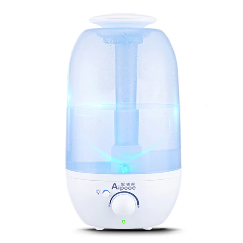 

Ultrasonic Humidifier, Humificador Air Diffuser Household Portable Mini Aroma Atomizer, 2.4L Large Capacity, 220V 18W