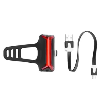 

Riding Bike light Warning Flashlight ABS Assembly Spare Parts USB Bicycle