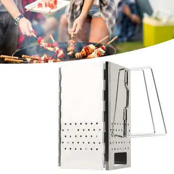 

High Quality Stainless Steel Outdoor Thick Charcoal Stove Firing Oven Grill Corrosion Resistant Barbecue Accessories For Home