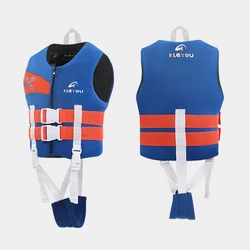 Portable Children Neoprene Life Jacket High Buoyancy Life Jacket Professional Ultra-Thin Lightweight Swimming Life Jacket