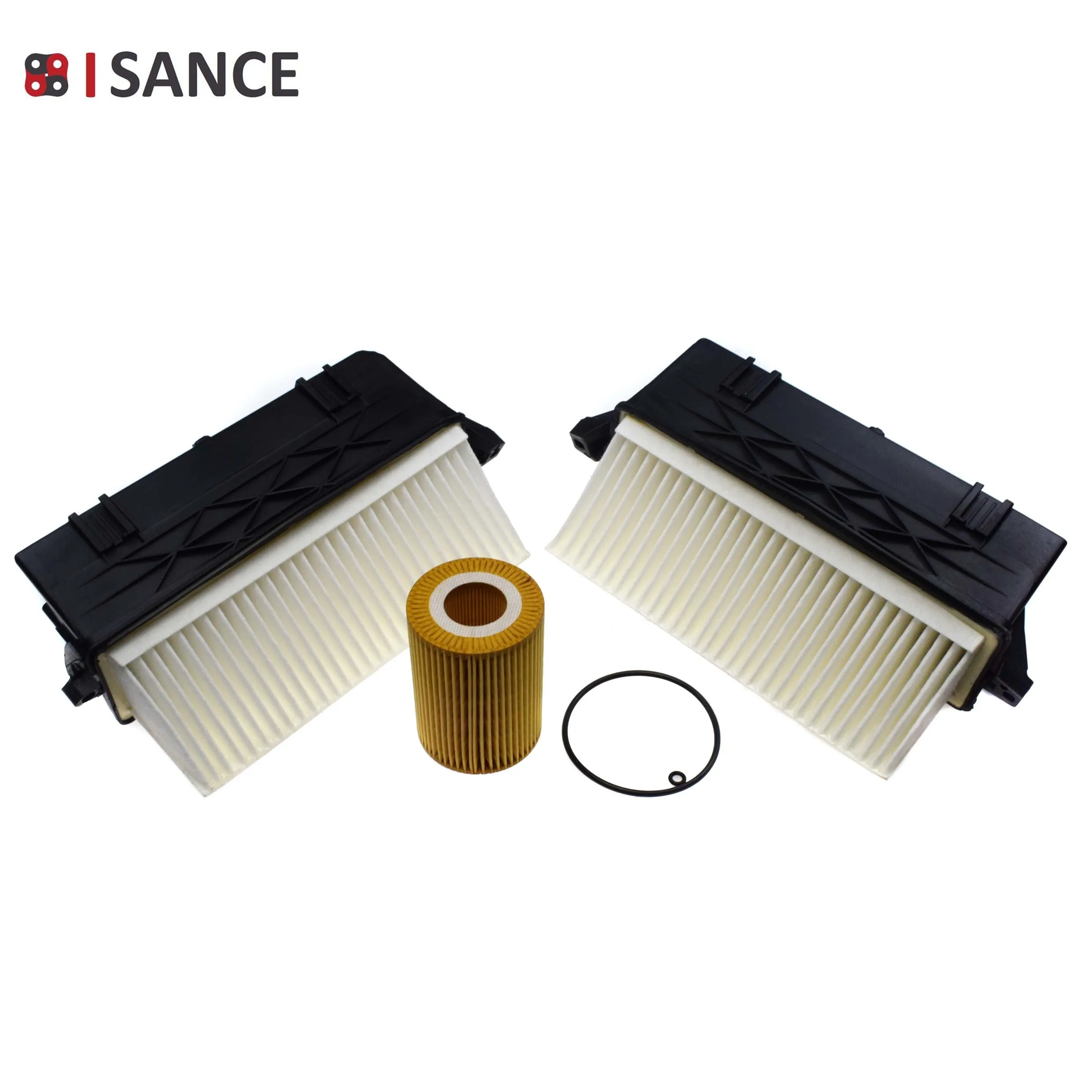 2pcs Right Left Bench Air Filter for W204 S204 C218 X218 W212 W166 W221/222 300/350 CDI A207 C207 S212 X164 X204 