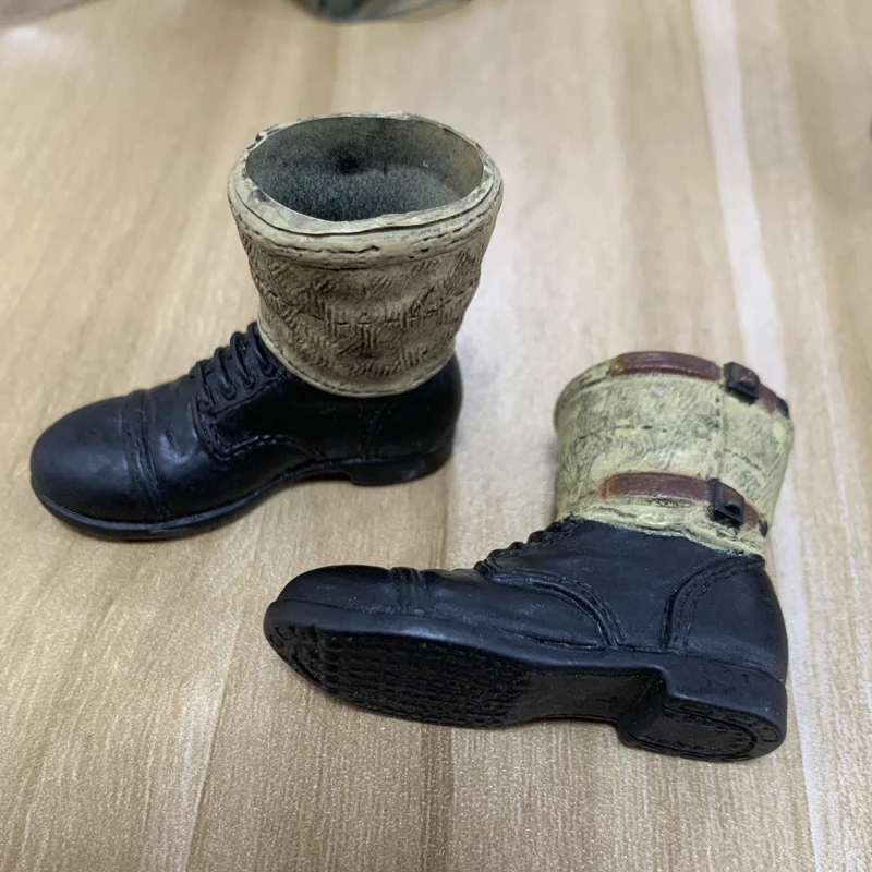 1/6 Scale WWII US Army Military Leggings Boots Model Ranger Soldier Shoes Hollow For 12Inch Male Body Action Figure Toys Doll