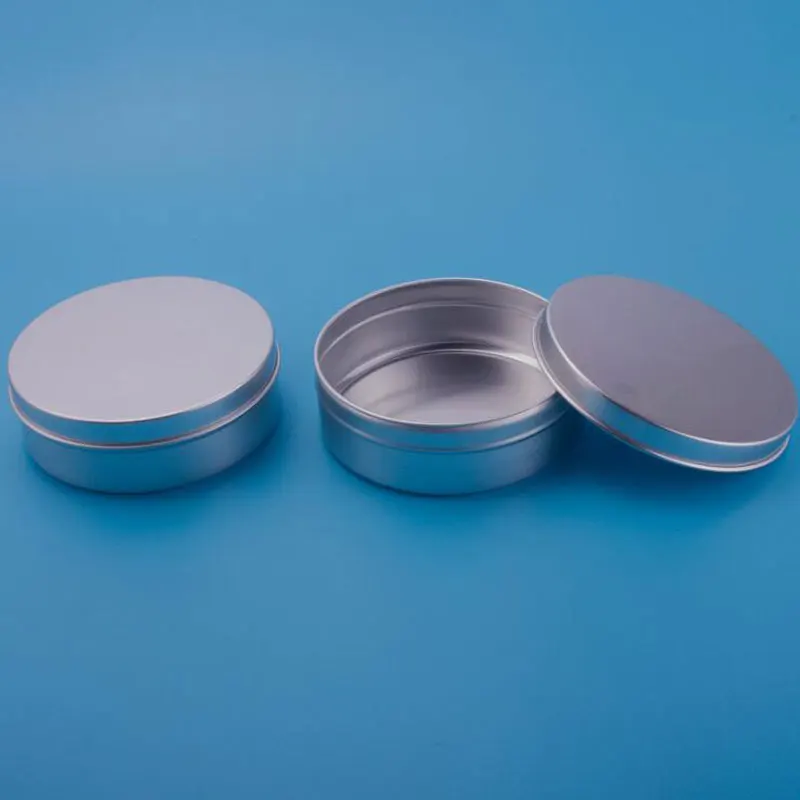 High Capacity 300ML Cream Jar Tins Cans High Quality Makeup Tool Empty Aluminum Pots Refillable Metal Box Makeup Tool 10pcs/lot