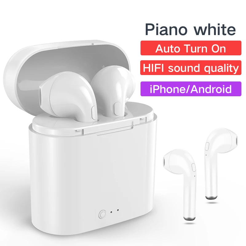 TWS i7s mini Wireless Bluetooth headset Bluetooth 5.0 3D Stereo Noise Reduction Gaming earphone For all Bluetooth devices